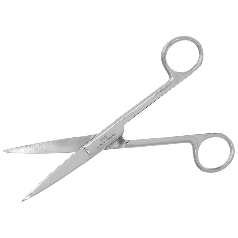Kéo y tế thẳng nhọn HTP Inox 16cm - 2